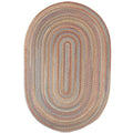 Rhody Rugs Cherry Hill Butterfield Braided Wool Rug 20" X 30"